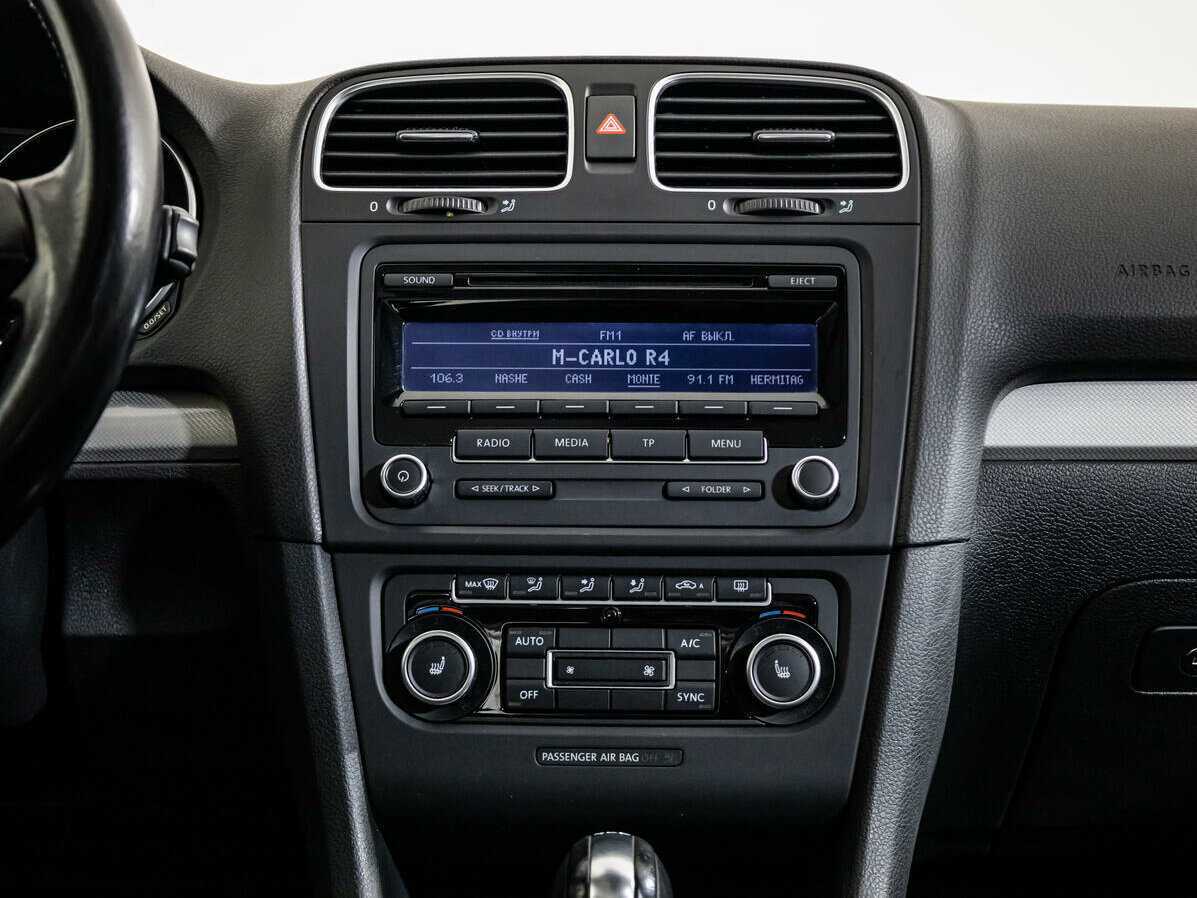 Volkswagen Golf, 2012 Фото №14