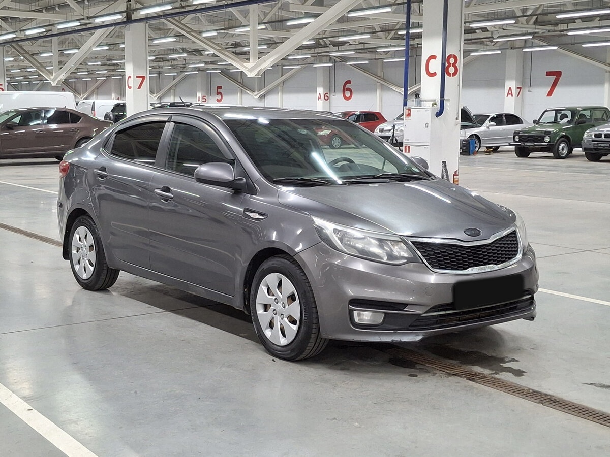 Kia Rio III Рестайлинг, 2015 Фото №3