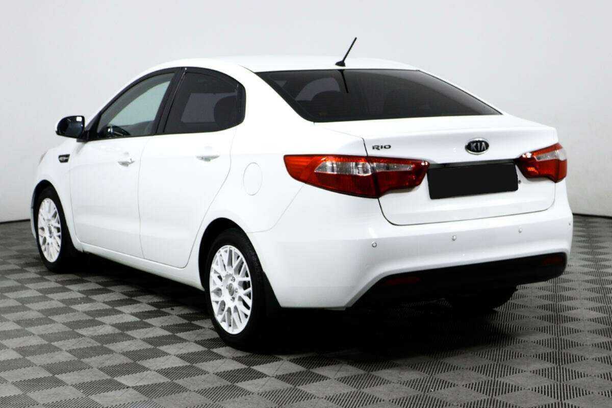 Kia Rio, 2012 Фото №7