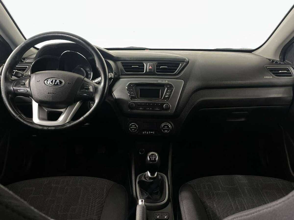 Kia Rio 5-speed, 2013 Фото №7