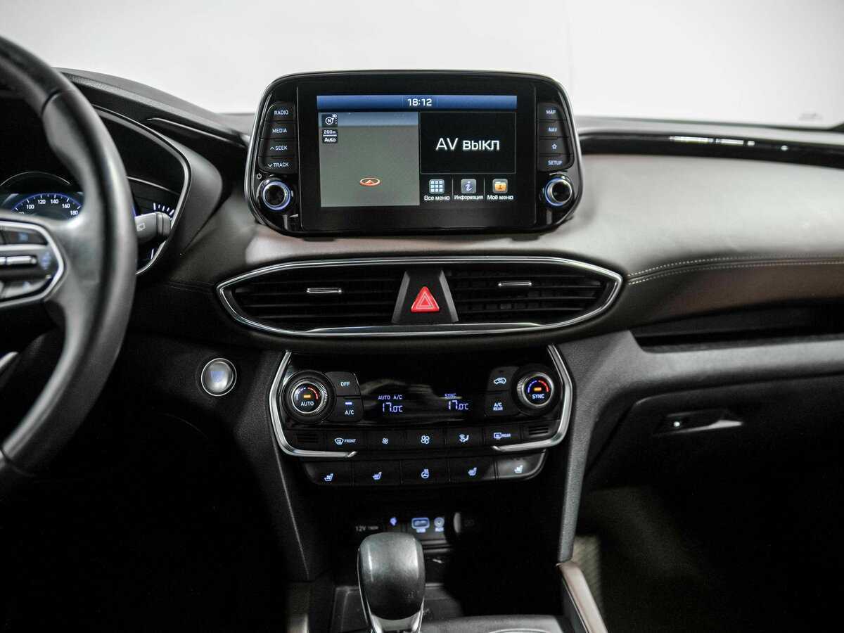 Hyundai Santa Fe, 2019 Фото №9