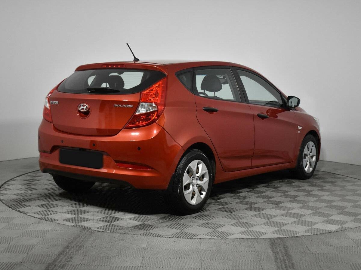 Hyundai Solaris, 2014 Фото №5